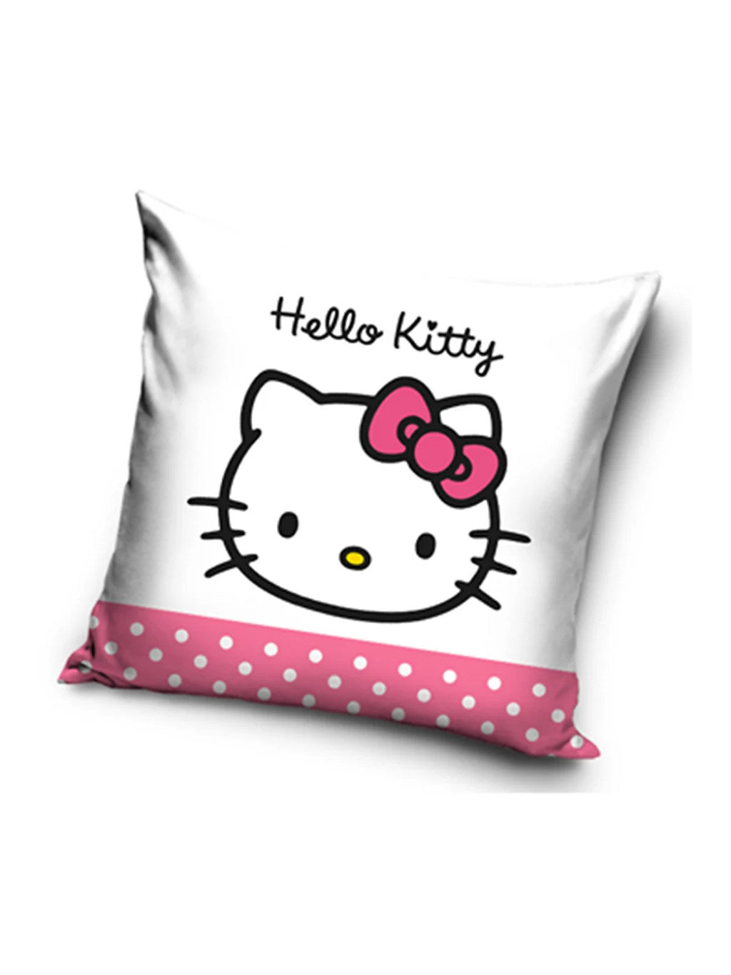 Hello Kitty spilvena pārvalks ar bantīti, 40x40 cm, velūrs