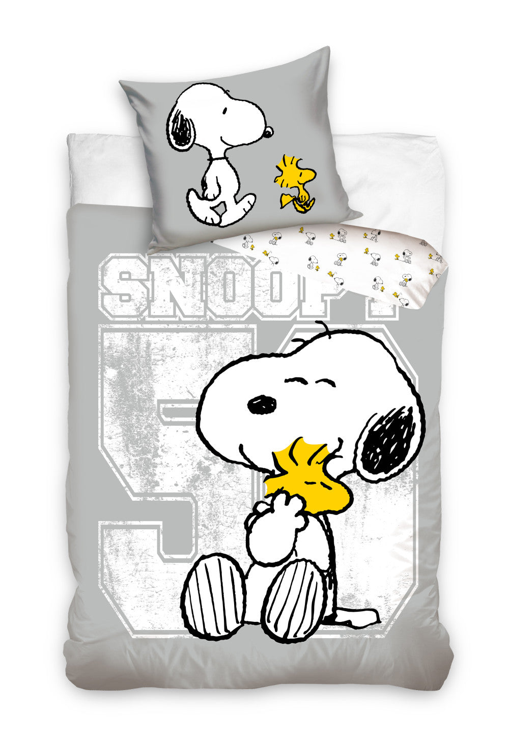 Snoopy Hug gultasveļas pārvalks 140–200 cm, 70 x 90 cm