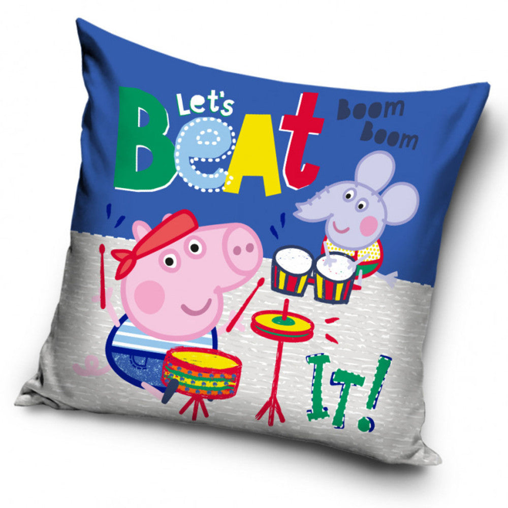 Peppa Pig spilvena pārvalks "Beat" 40x40 cm