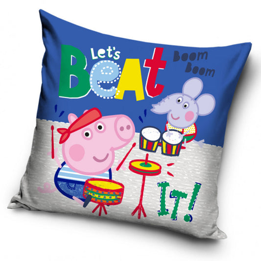 Peppa Pig spilvena pārvalks "Beat" 40x40 cm