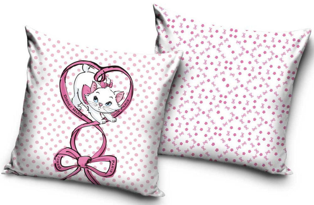 Disney Marijas kaķa spilvena pārvalks 40x40 cm velūrs