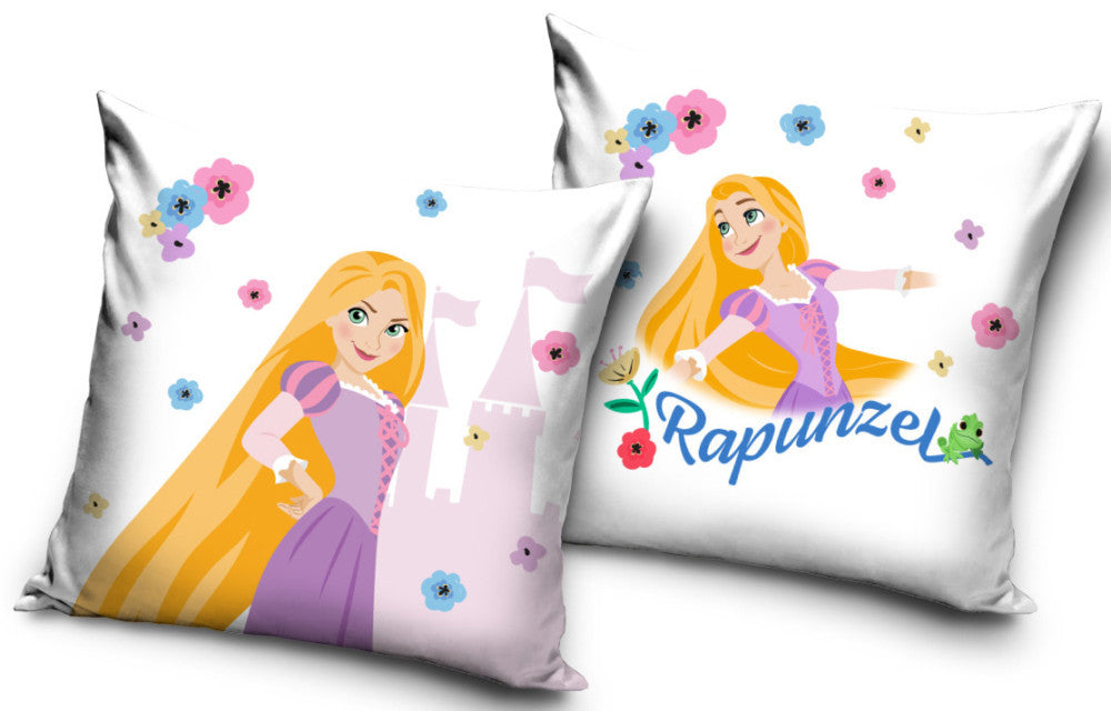 Disney Princess spilvena pārvalks Rapunzel 40x40 cm samts