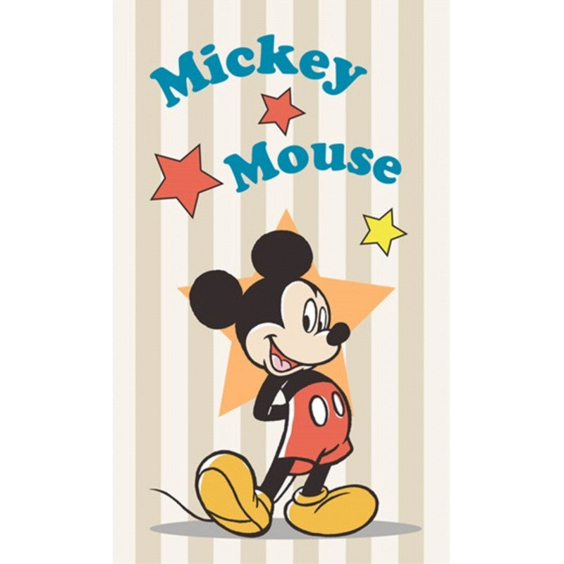 Disney Mikija Zvaigznes roku dvielis, sejas dvielis, dvielis 30x50 cm