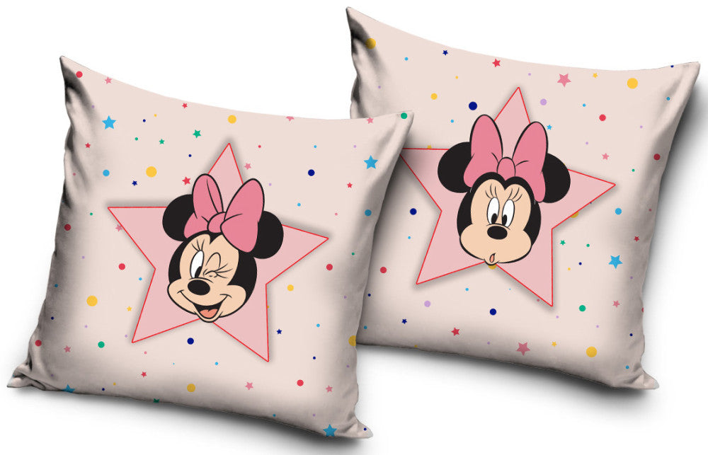 Disney Minnie Star spilvena pārvalks 40x40 cm samts