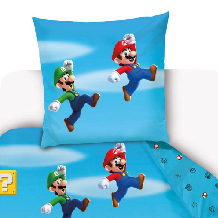 Super Mario Level gultasveļas komplekts 140–200 cm, 70–90 cm