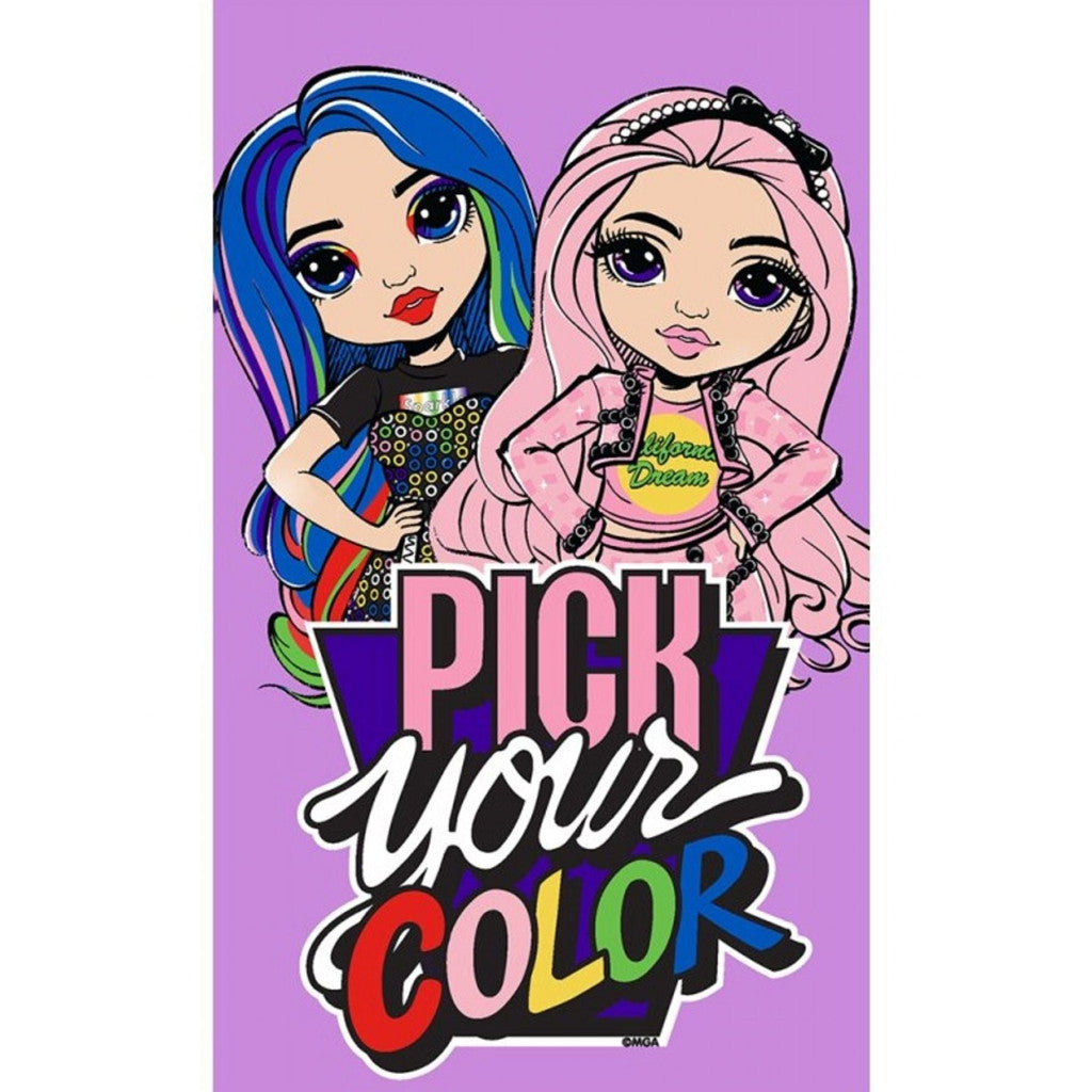 Rainbow High Pick Your Color roku dvielis, sejas dvielis, dvielis 30x50 cm