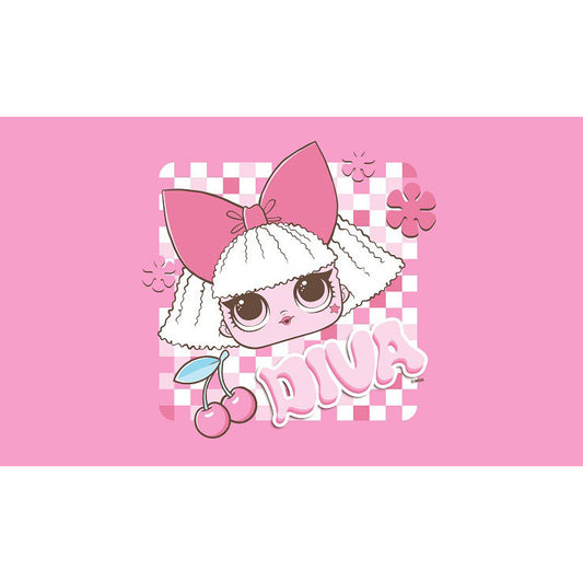 LOL Surprise Diva dvielis rokām, sejai, dvielis 30x50 cm