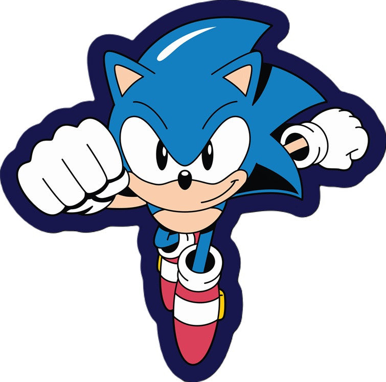 Dekoratīvs spilvens "Sonic the Hedgehog Run" 40x40 cm Samts
