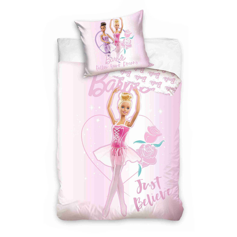 Barbie Just Believe bērnu gultas veļa 140–200 cm, 70–90 cm