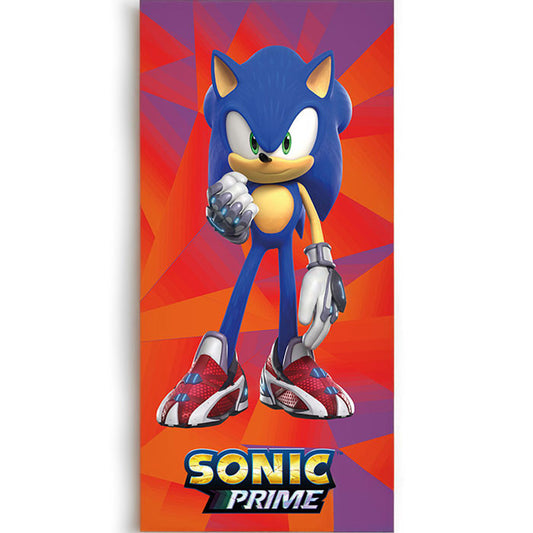 Sonic the Hedgehog Prime vannas dvielis, pludmales dvielis 70x140cm