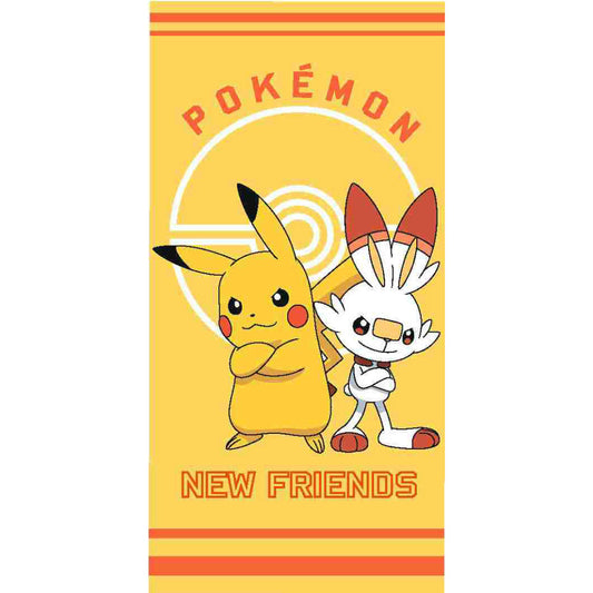 Pok√©mon New Friends vannas dvielis, pludmales dvielis 70x140cm