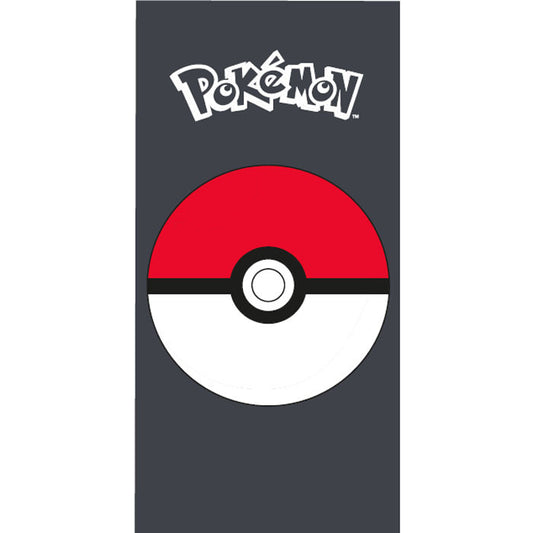 Pok√©mon Pokeball vannas dvielis, pludmales dvielis 70x140cm