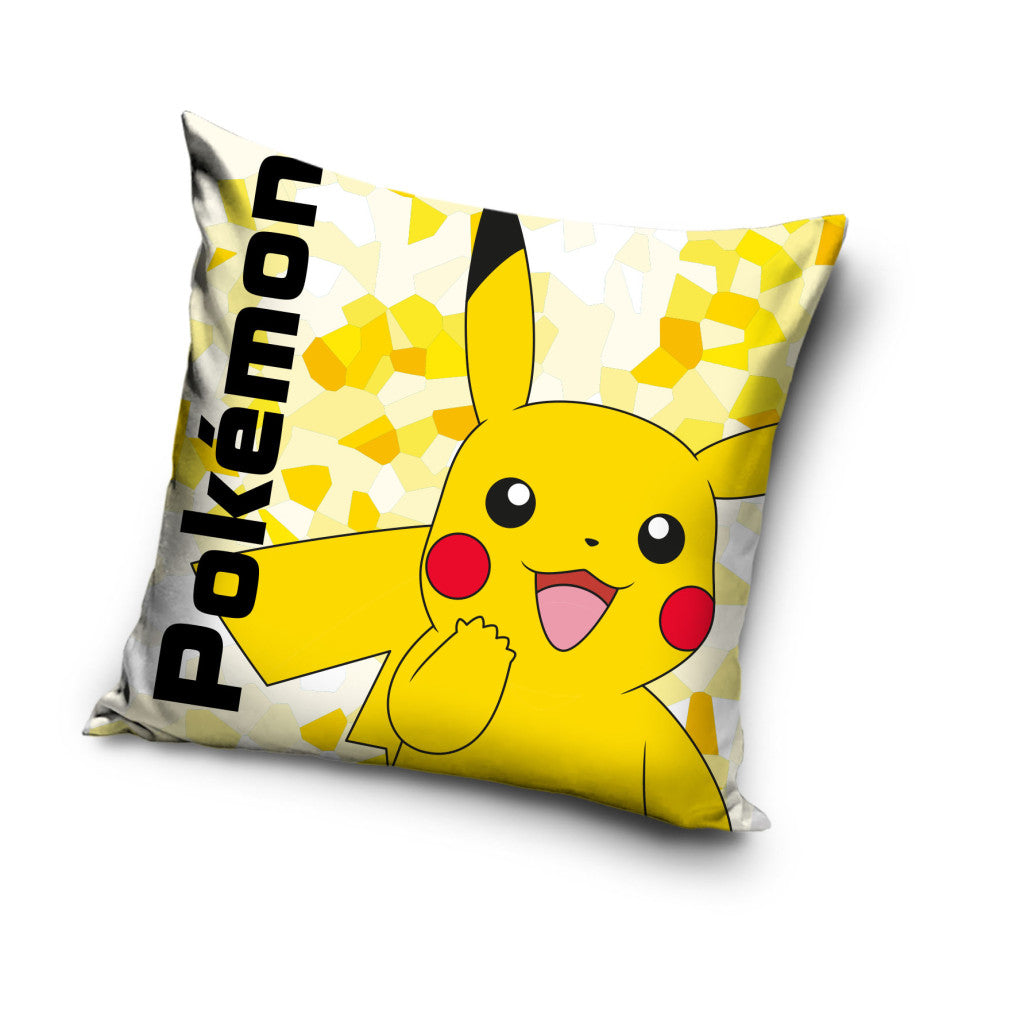 Pok√©mon Electro dekoratīvais spilvena pārvalks 40x40 cm samts
