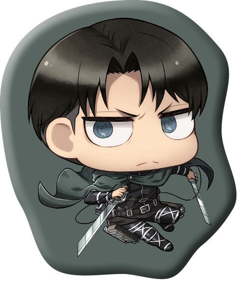 Attack on Titan Levi formas spilvens, dekoratīvs spilvens 40 cm