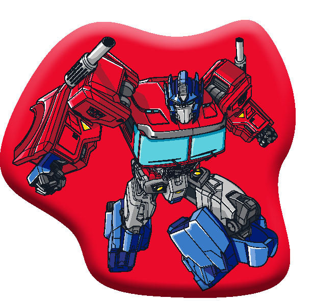 Dekoratīvais spilvens "Transformers" (sarkans autobots), 39x42 cm, velūrs
