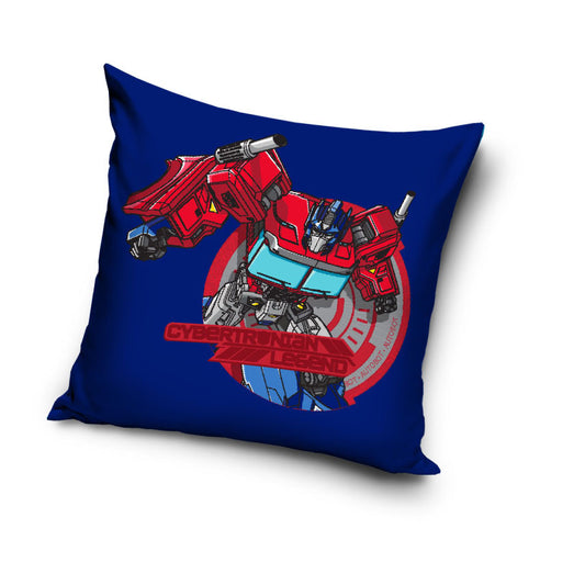 Transformers Kibertronija samta dekoratīvais spilvena pārvalks 40x40 cm