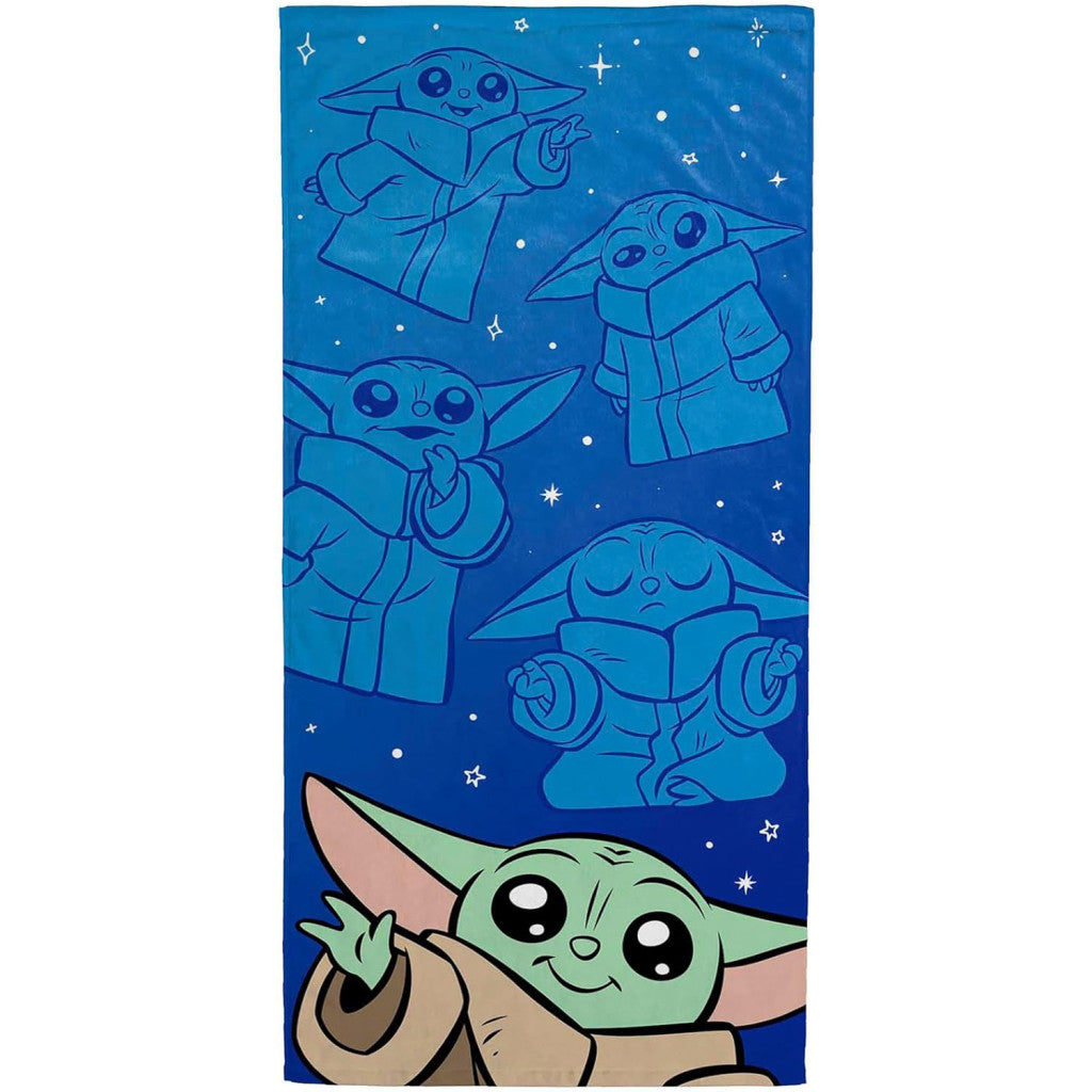 Zvaigžņu karu Zen vannas dvielis, pludmales dvielis 70x140cm