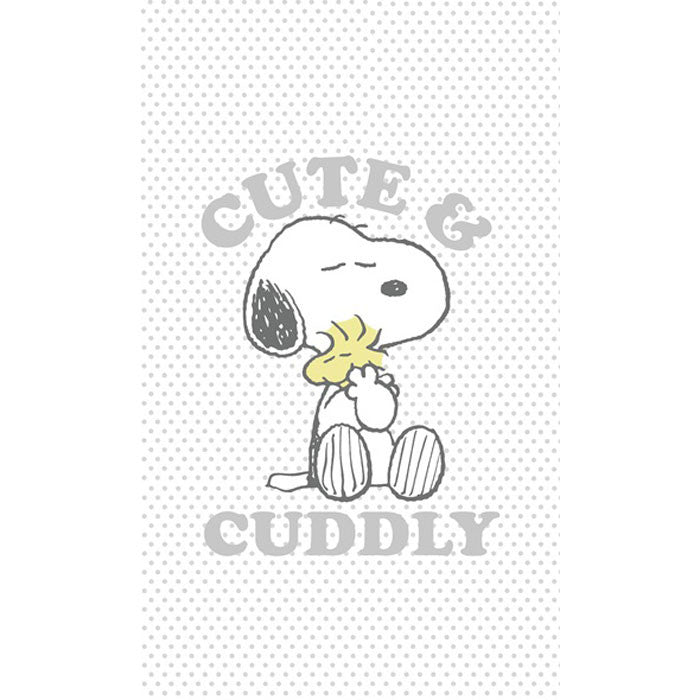Snoopy Cuddly roku un sejas dvielis, dvielis 30x50cm
