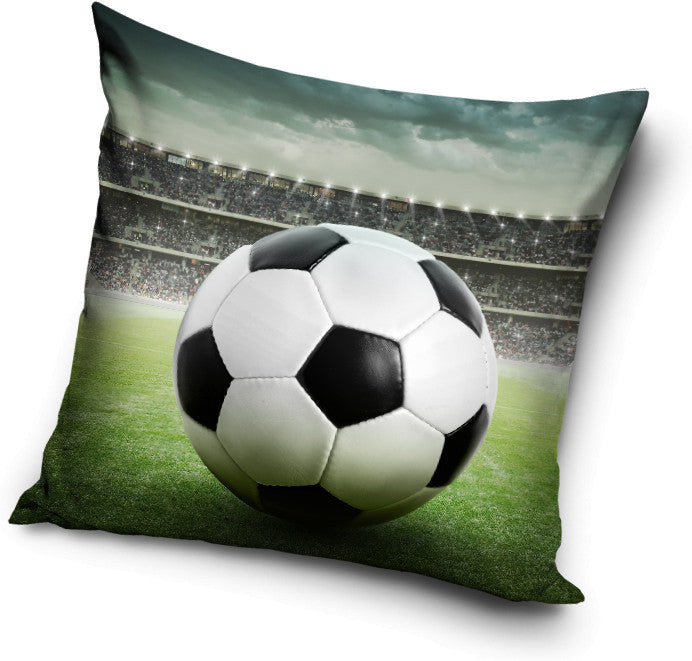 Futbola sākuma spilvena pārvalks 40x40 cm samts