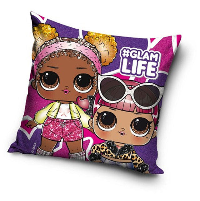 LOL Surprise Glam Life dekoratīvais spilvens 40x40 cm
