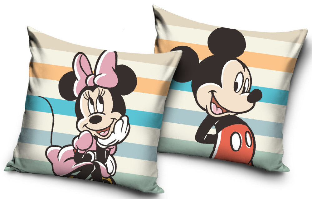 Disney Minnie Mickey spilvens, dekoratīvs spilvens 40x40 cm