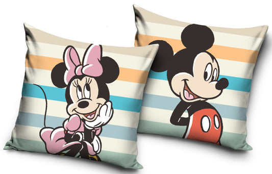 Disney Minnie Mickey spilvens, dekoratīvs spilvens 40x40 cm