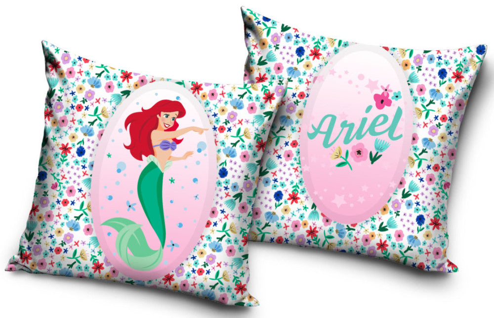 Disney princeses Ariel spilvens, dekoratīvs spilvens 40x40 cm