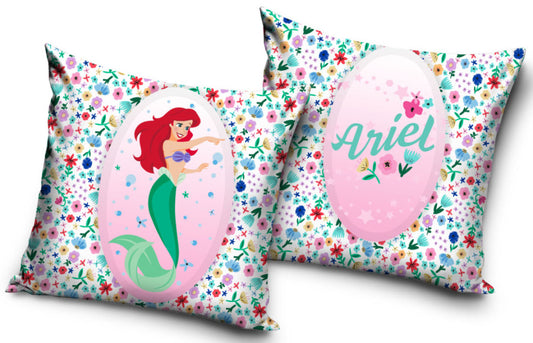 Disney princeses Ariel spilvens, dekoratīvs spilvens 40x40 cm