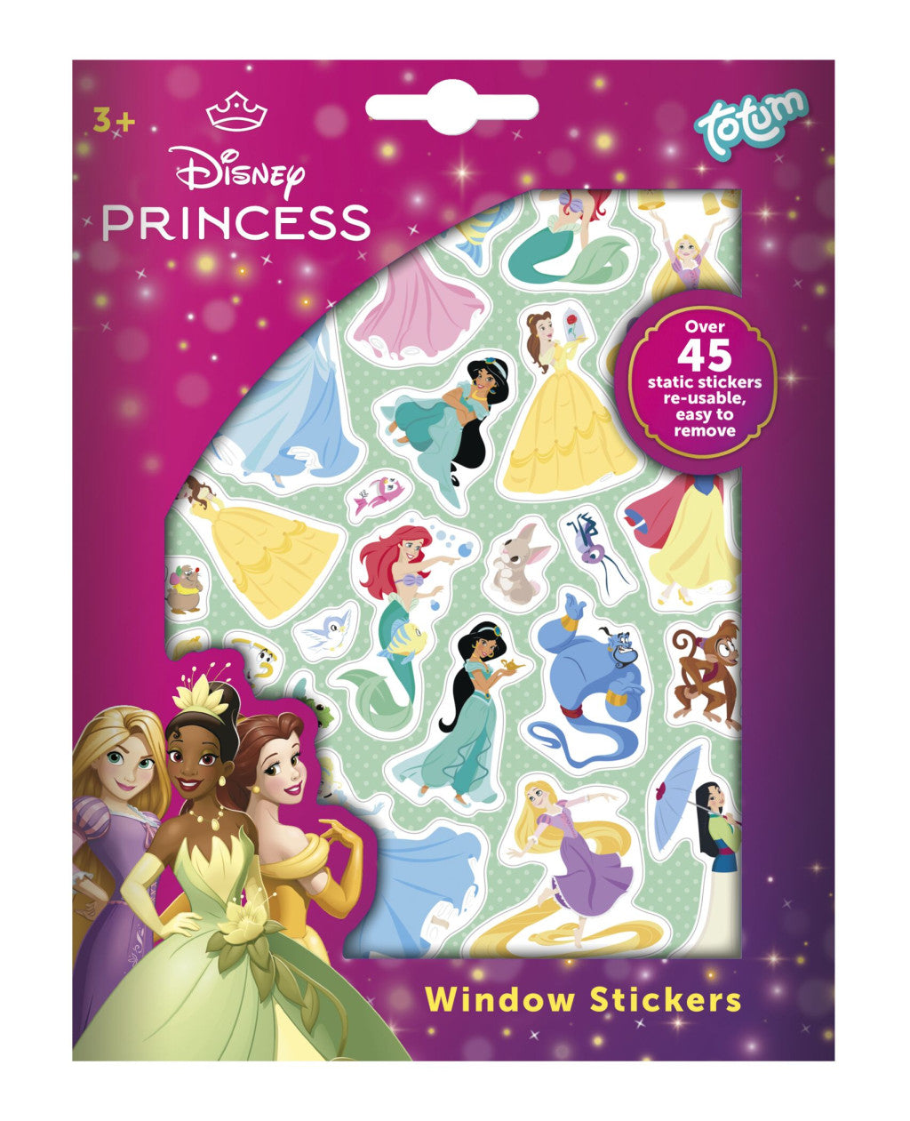 Disney Princess Story loga uzlīmju komplekts