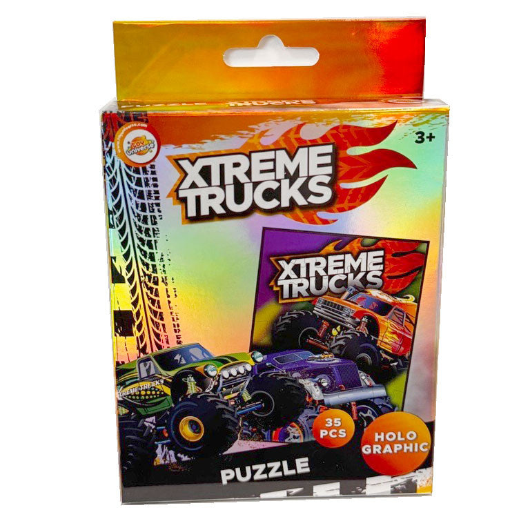 Hologrāfiska mini puzle "Vehicle Xtreme" 35 gabali