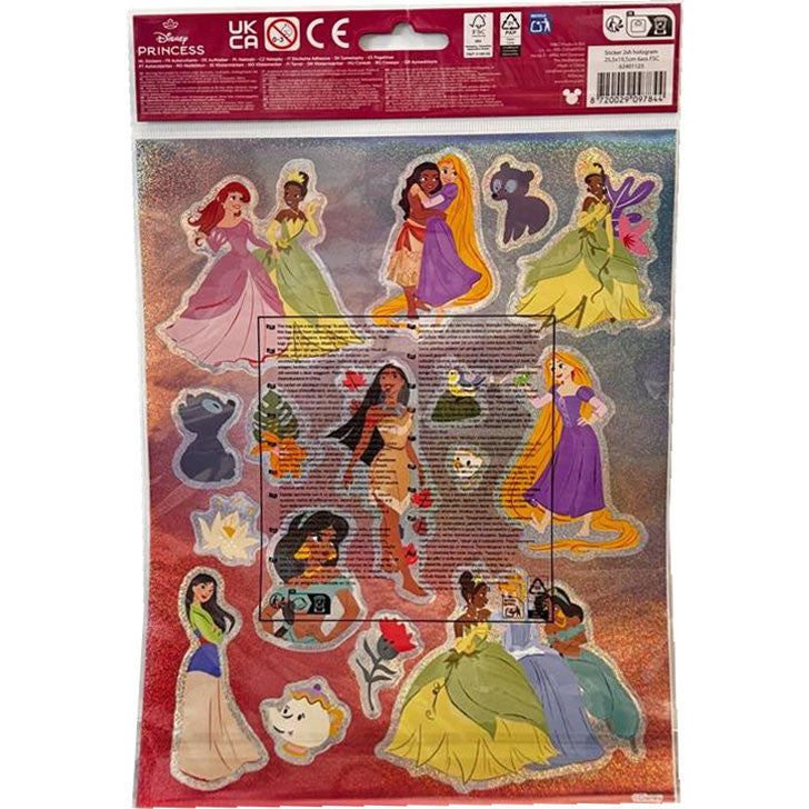 Disney princeses labāko draugu hologrammas uzlīme