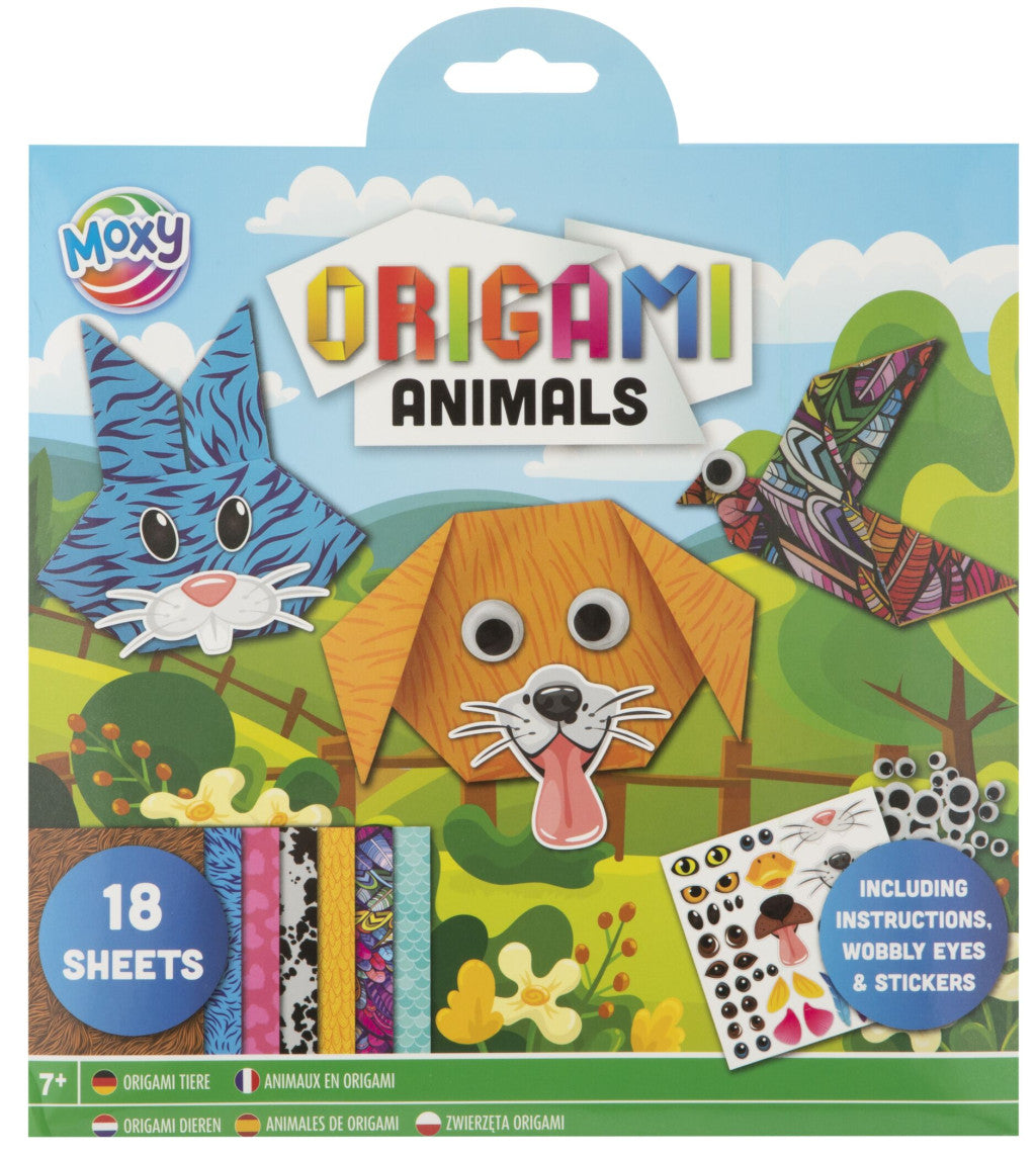 Krāsaini ziedi, dzīvnieki, origami ar aksesuāriem