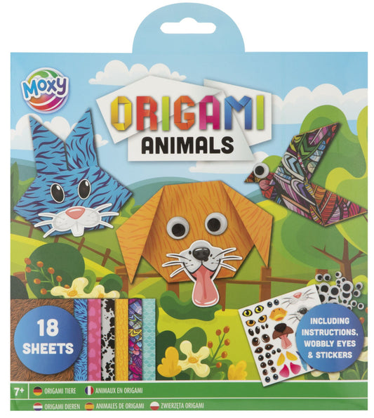 Krāsaini ziedi, dzīvnieki, origami ar aksesuāriem