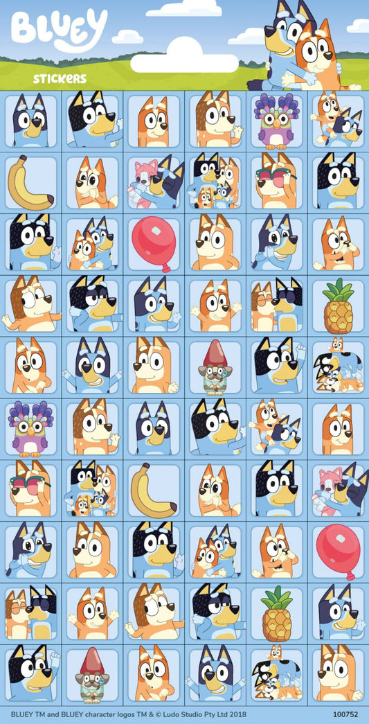 Bluey Bingo mini uzlīmju komplekts