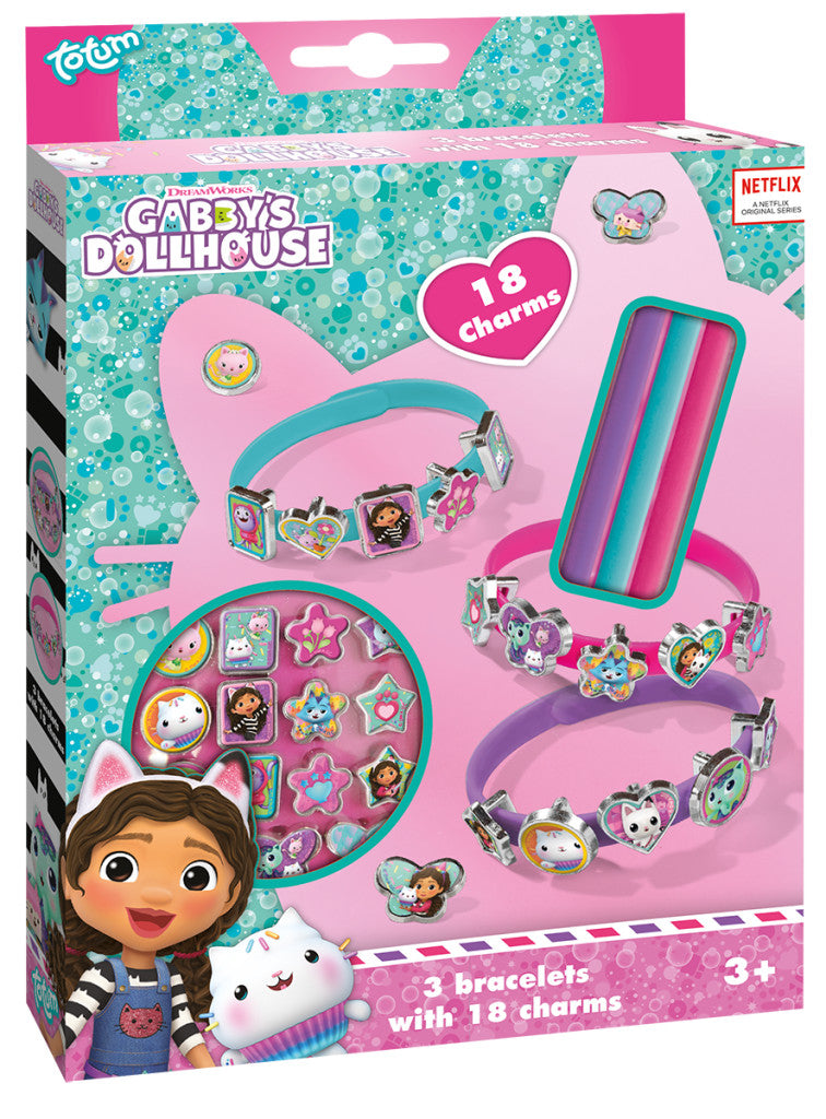 Gabby's Dollhouse Cats rokassprādzes izgatavošanas komplekts