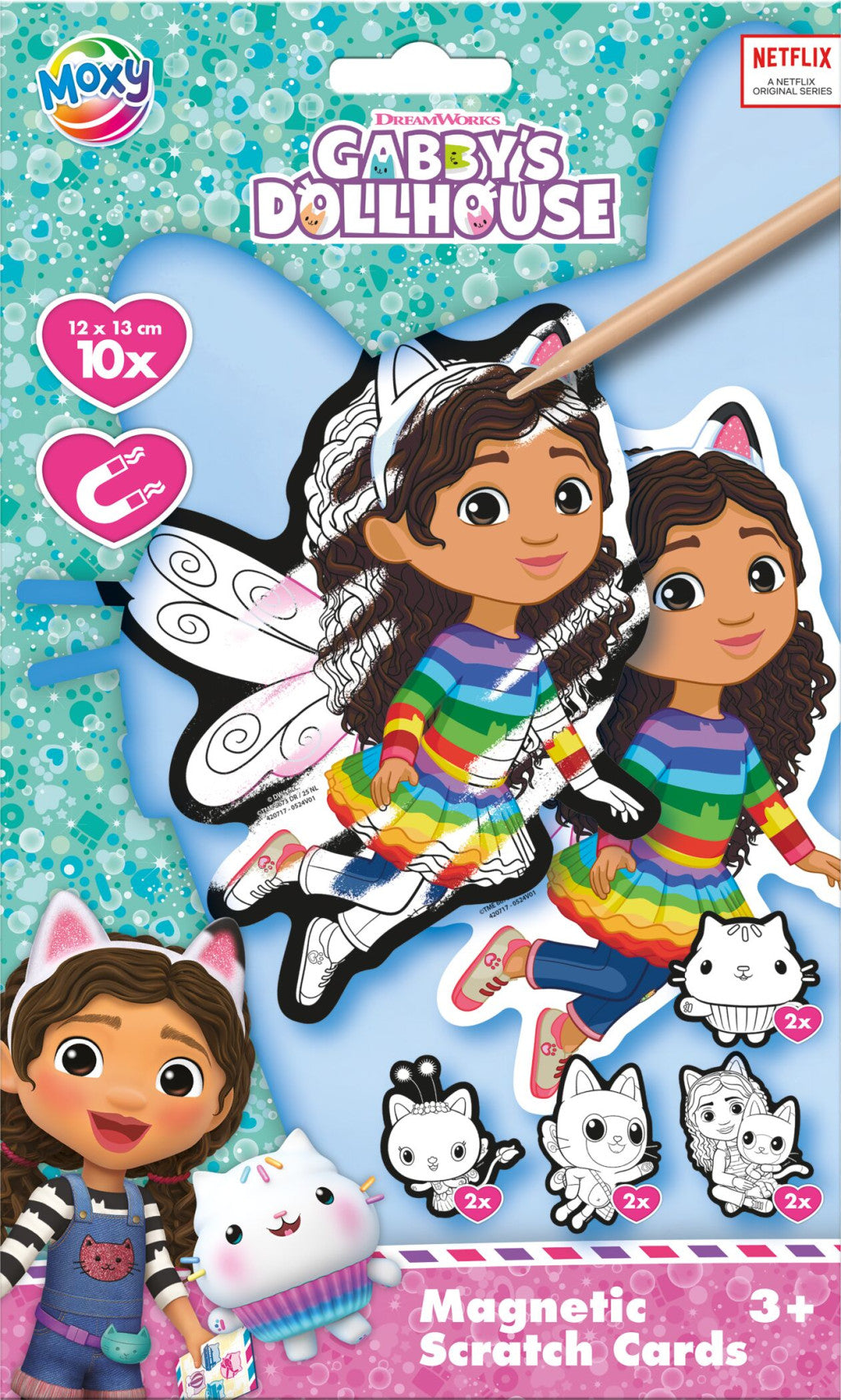 Gabby's Dollhouse Fairy skrāpju komplekts ar magnētu