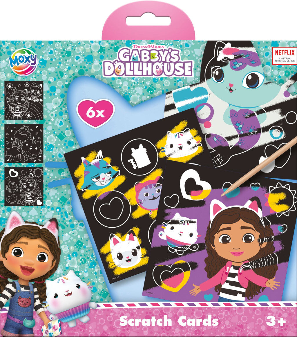 Gabby's Dollhouse Cats skrāpēšanas komplekts