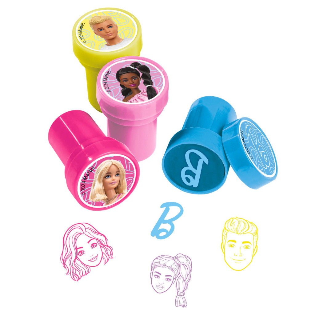 Barbie Malibu 12 daļu zīmogu komplekts