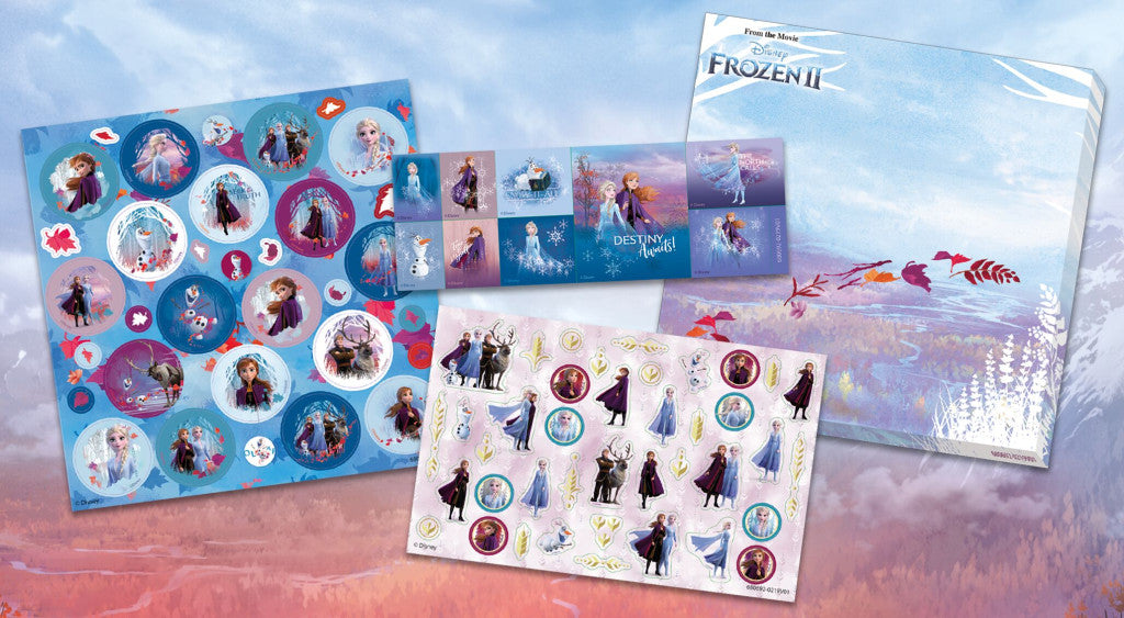 Disney Ledus sirds piedzīvojumu uzlīmju komplekts