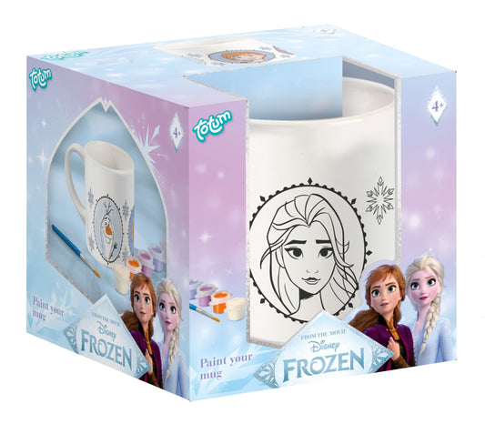 Disney Frozen Destiny krāsojama porcelāna krūze 235 ml dāvanu kastīte