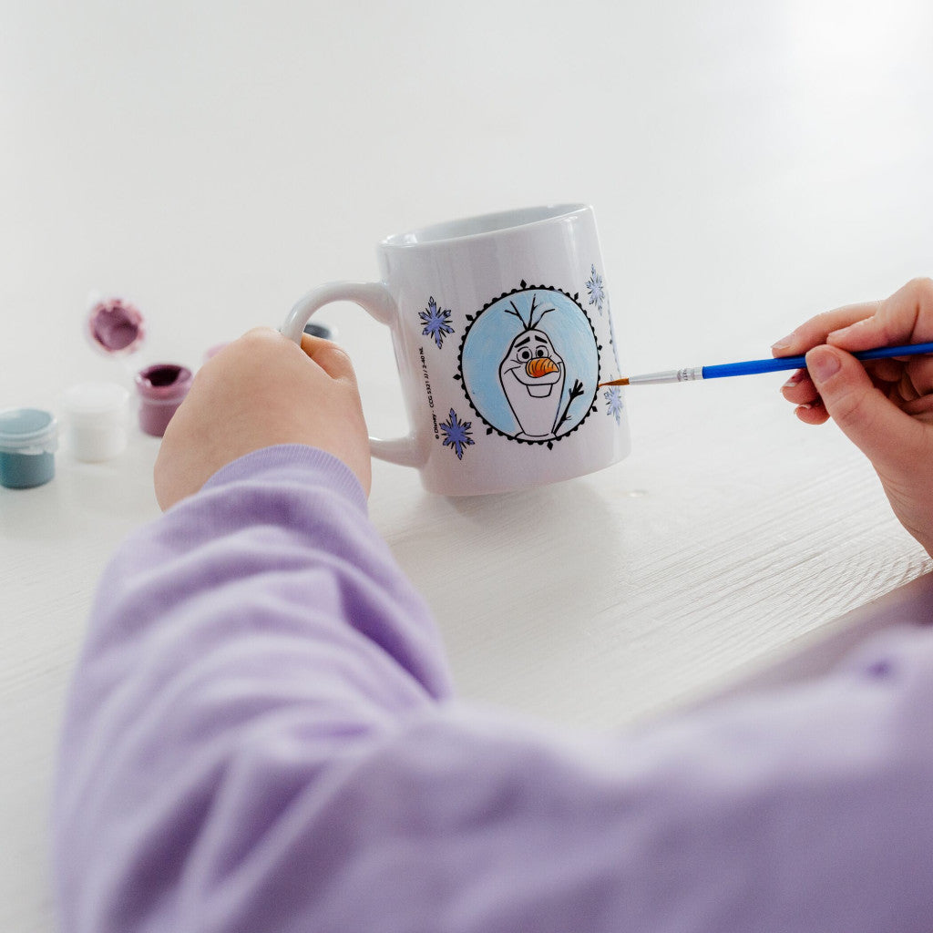 Disney Frozen Destiny krāsojama porcelāna krūze 235 ml dāvanu kastīte