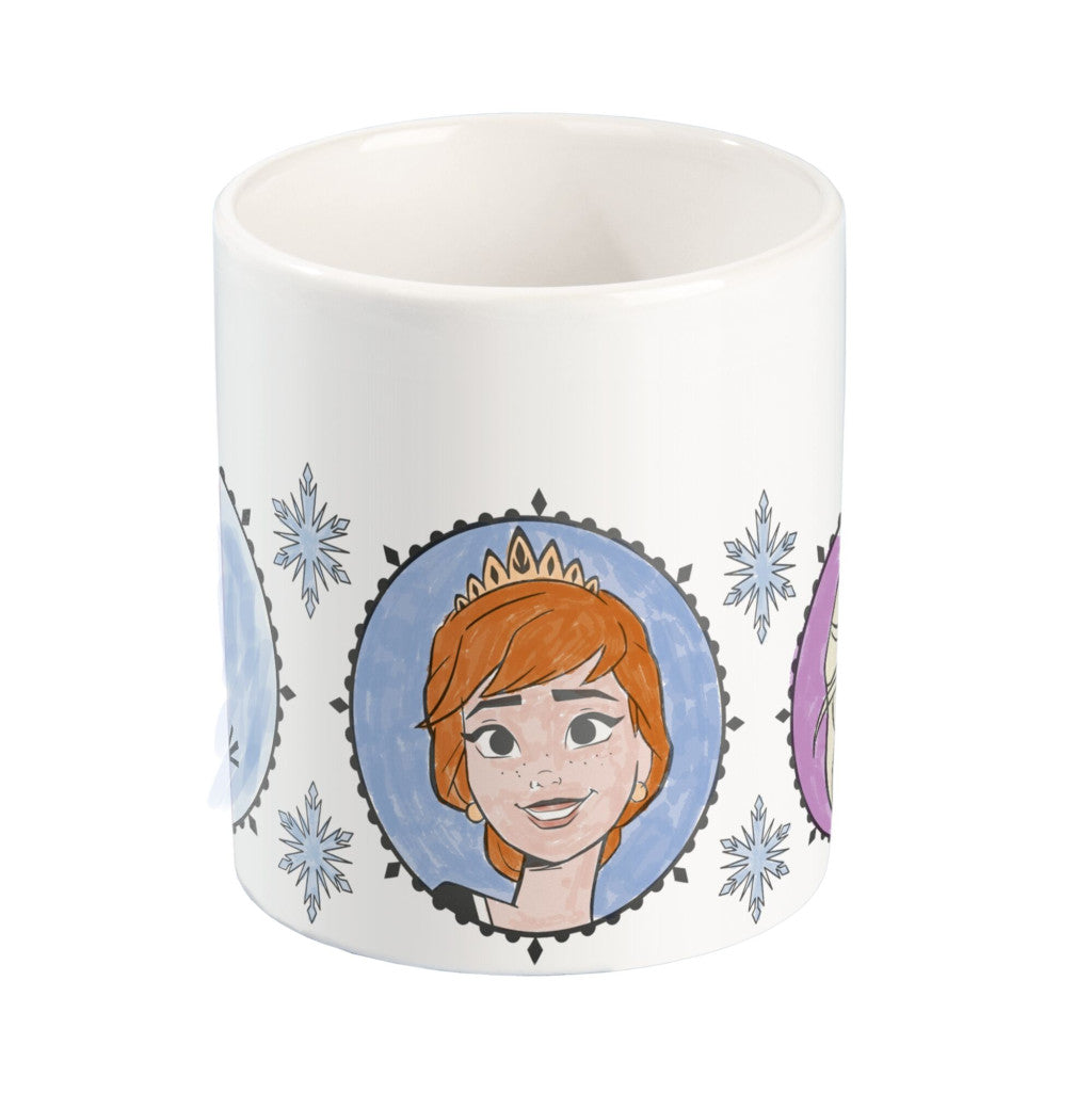 Disney Frozen Destiny krāsojama porcelāna krūze 235 ml dāvanu kastīte
