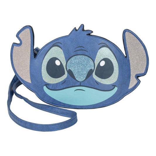 Disney Lilo un Stitch mākslīgās ādas plecu soma