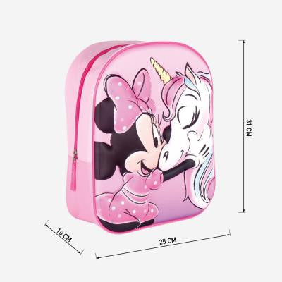 Disney Minnie 3D mugursoma, soma 31 cm