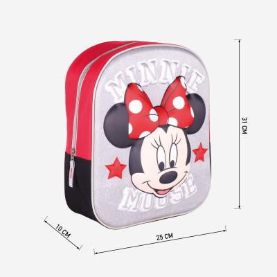 Disney Minnie 3D mugursoma, soma 31 cm