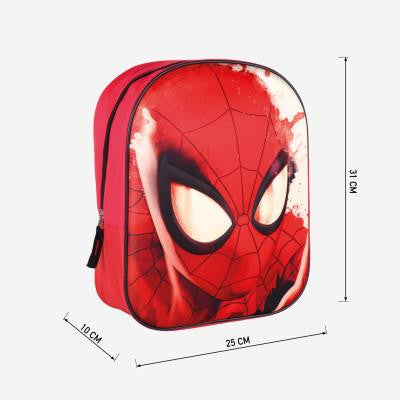 Zirnekļcilvēka 3D mugursoma, soma 31 cm