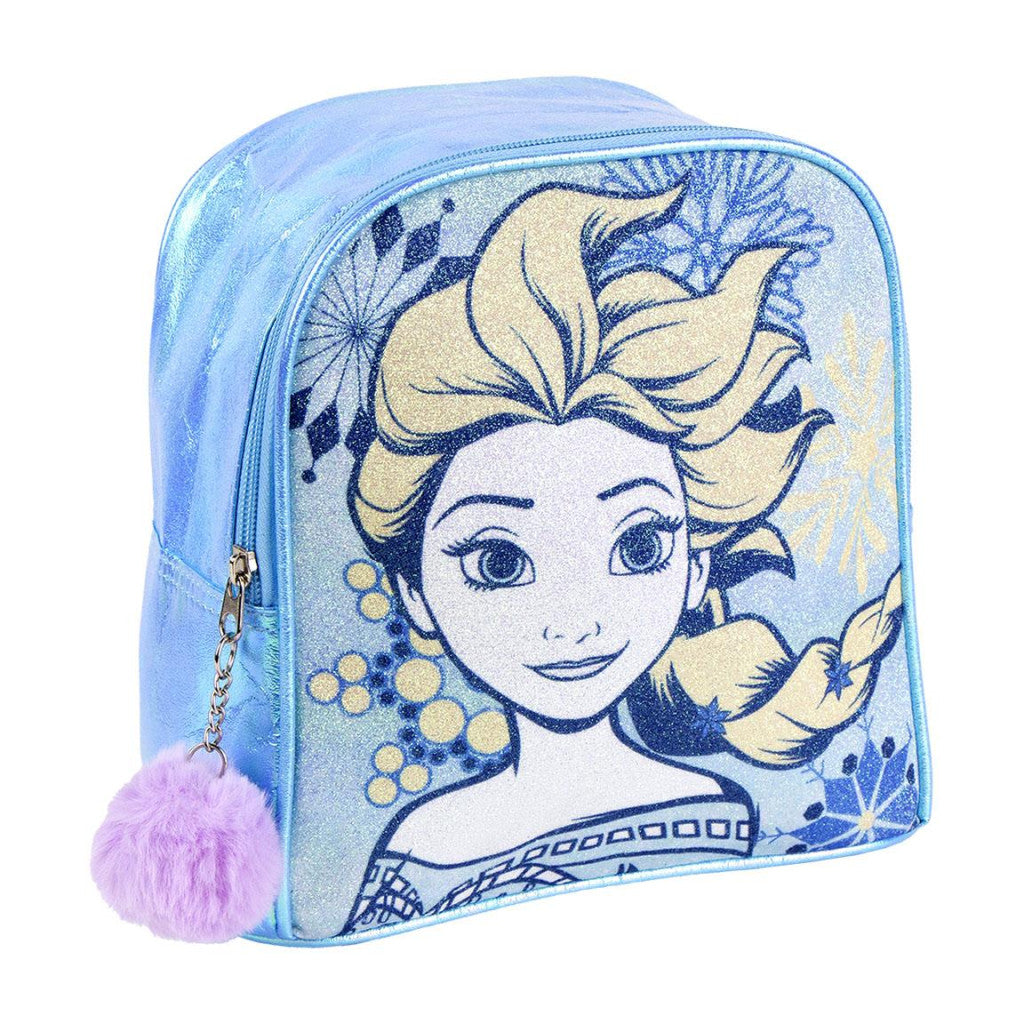 Disney Frozen mirdzošā hologrāfiskā mugursoma, soma 21 cm