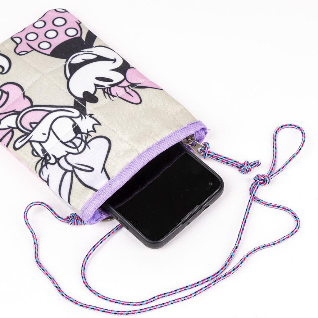 Disney Minnie Daisy telefona turētāja somiņa, sānu soma 18 cm