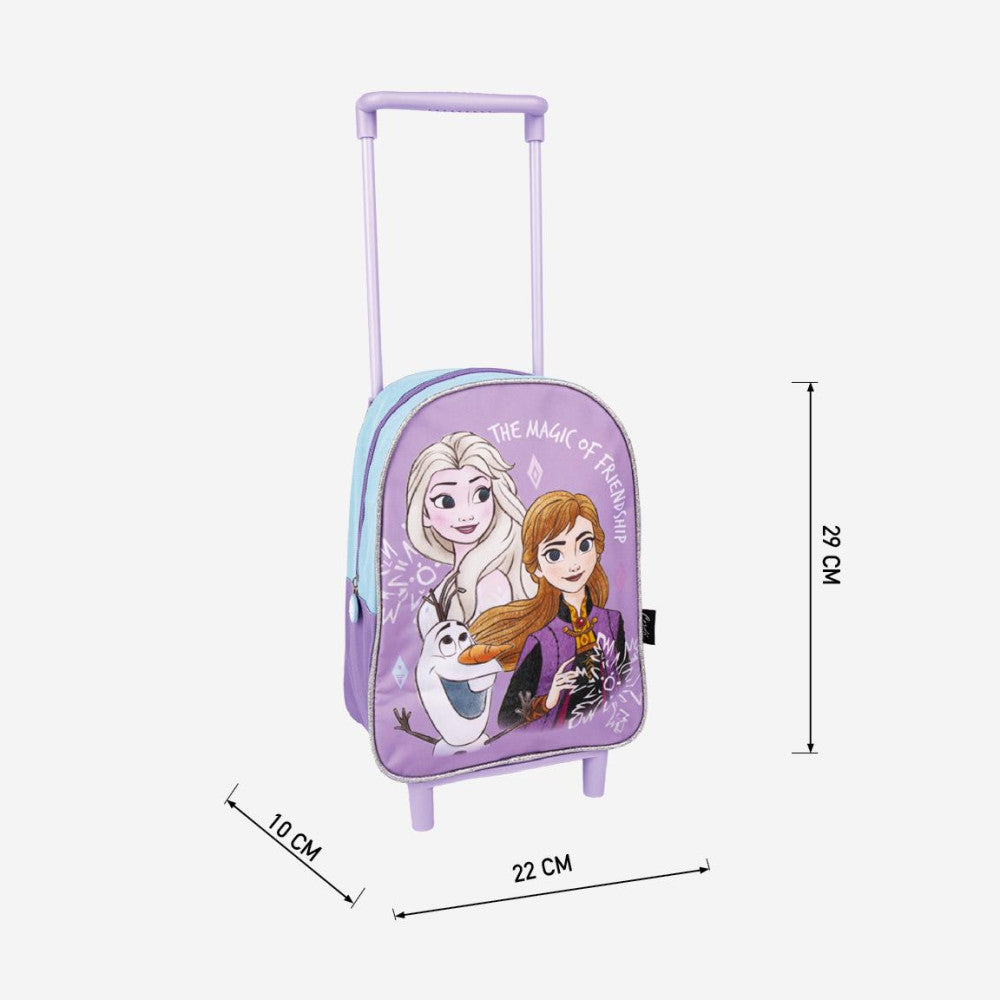 Disney Frozen Magic riteņojoša bērnudārza mugursoma, 29 cm soma