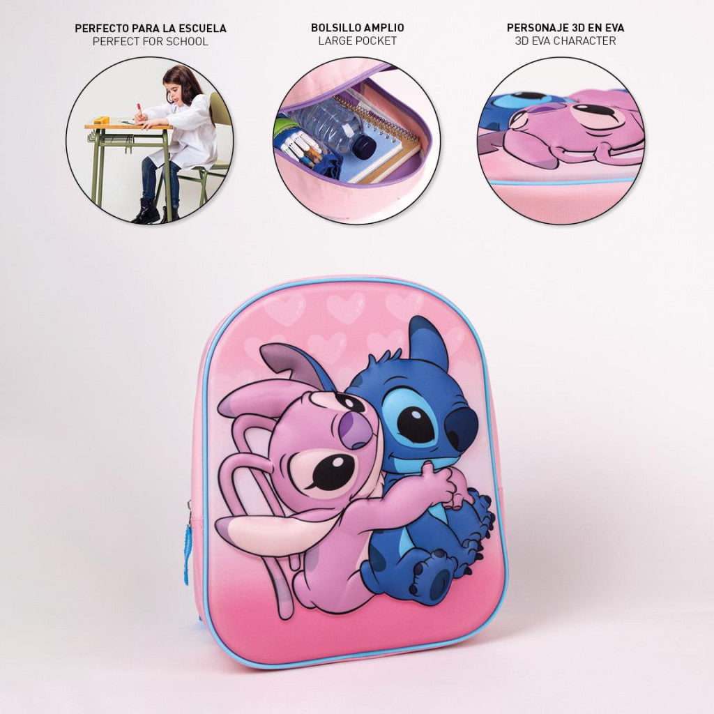 Disney Lilo un Stitch 3D mugursoma, 31 cm soma